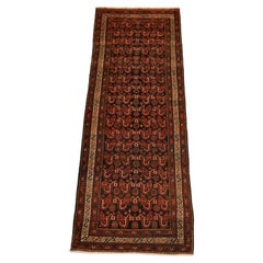 Tapis de couloir antique Hamedan