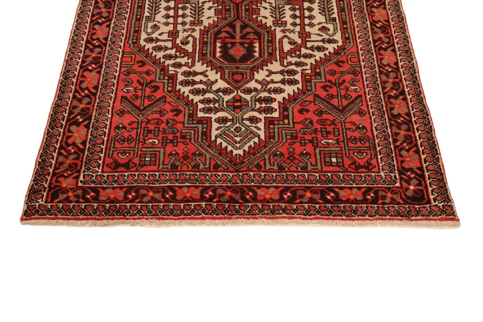 Hamedan Vintage-Teppich - 4'6