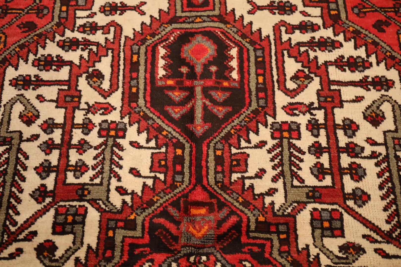 Hamedan Vintage-Teppich - 4'6
