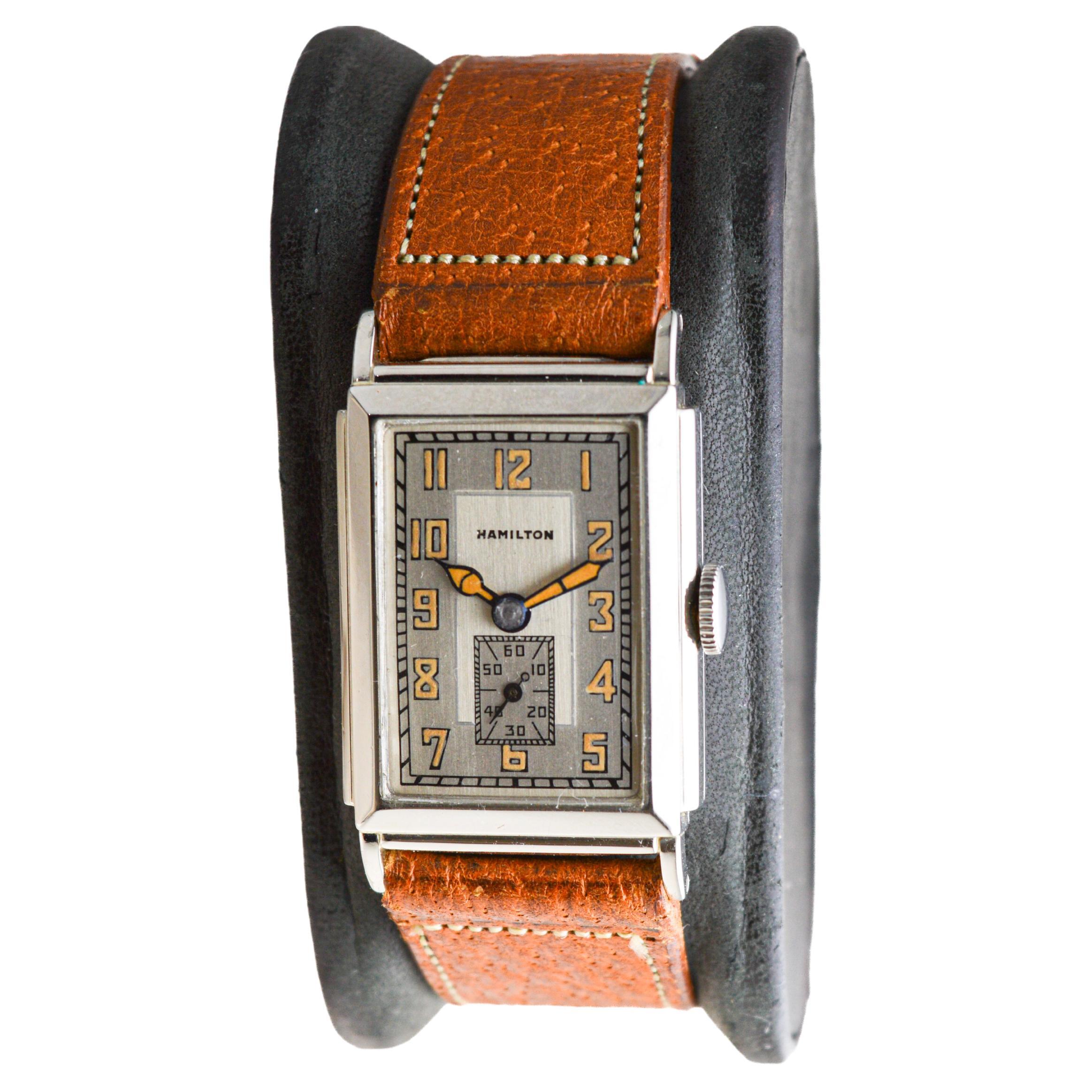 hamilton rectangular watch