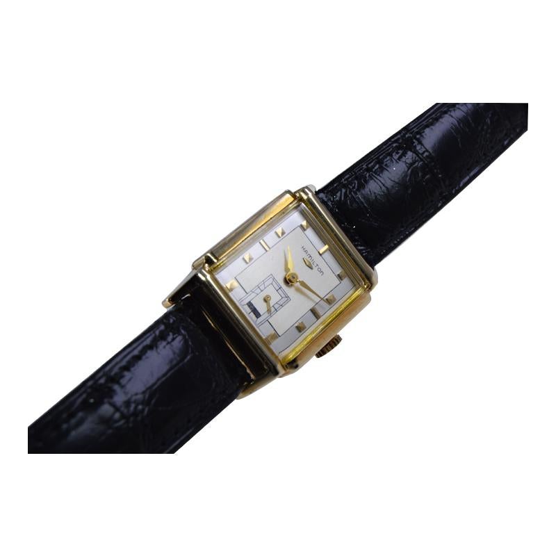 hamilton art deco watch