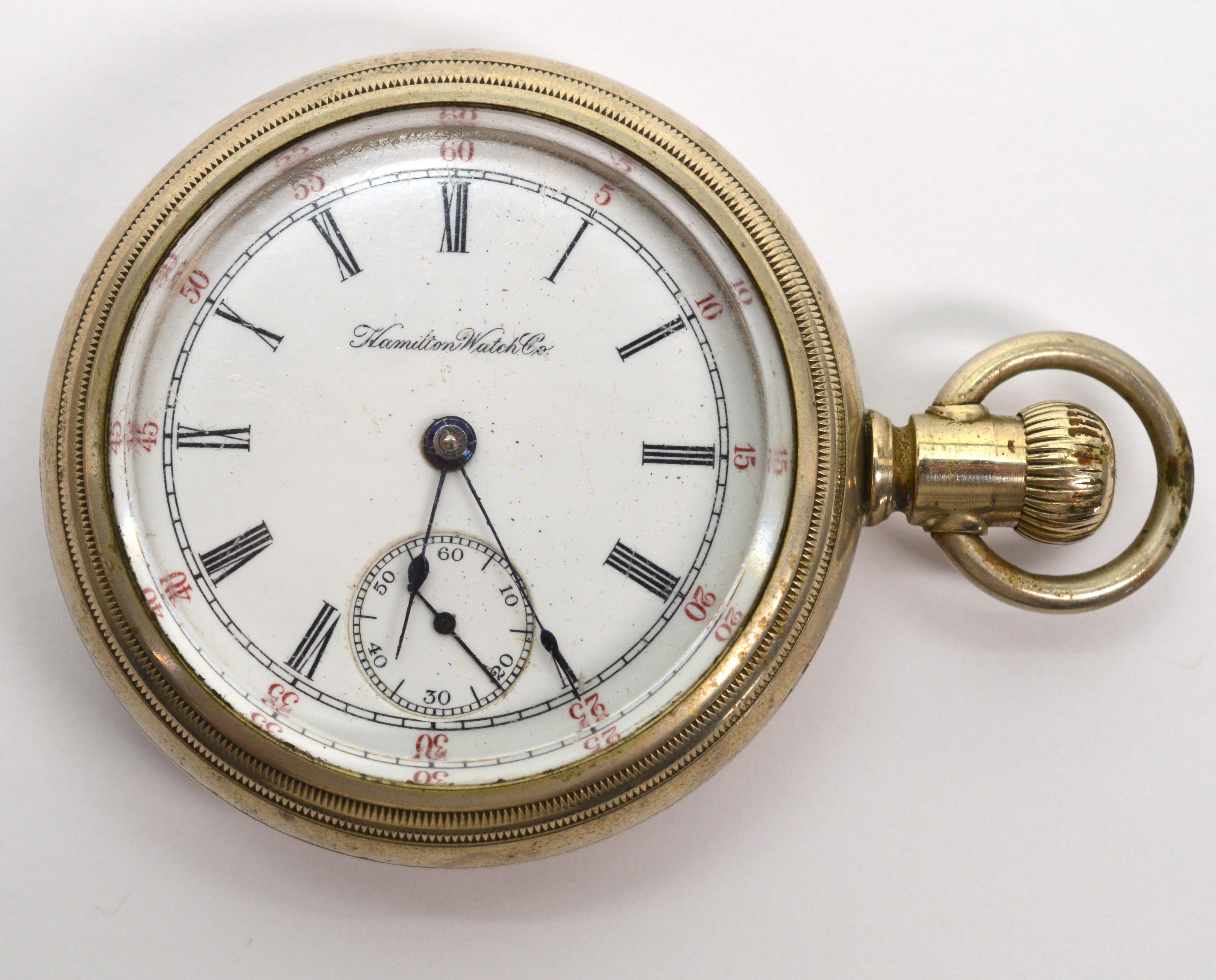 Montre de poche Hamilton 925 - Circa 1903 6