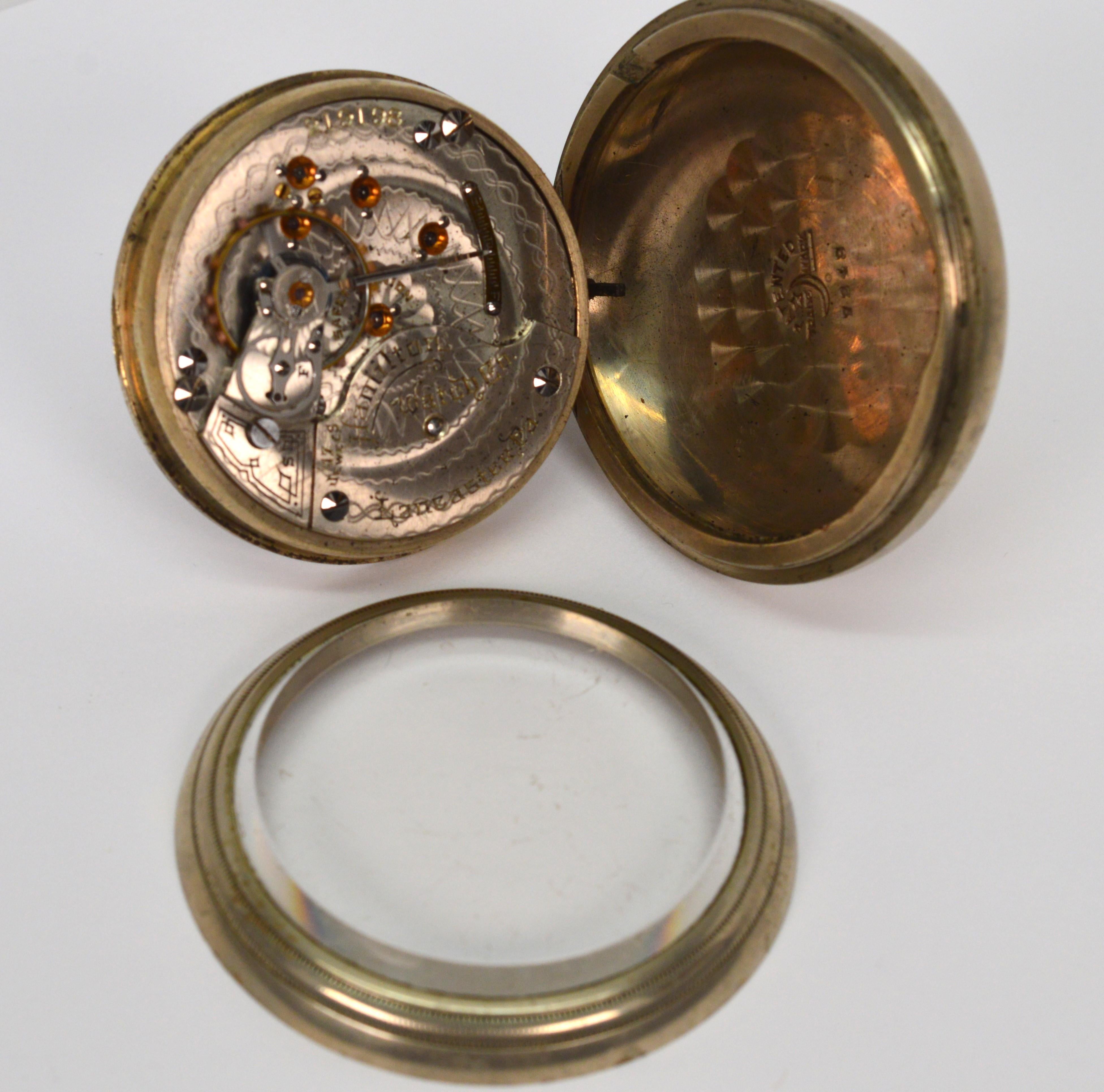 Montre de poche Hamilton 925 - Circa 1903 2