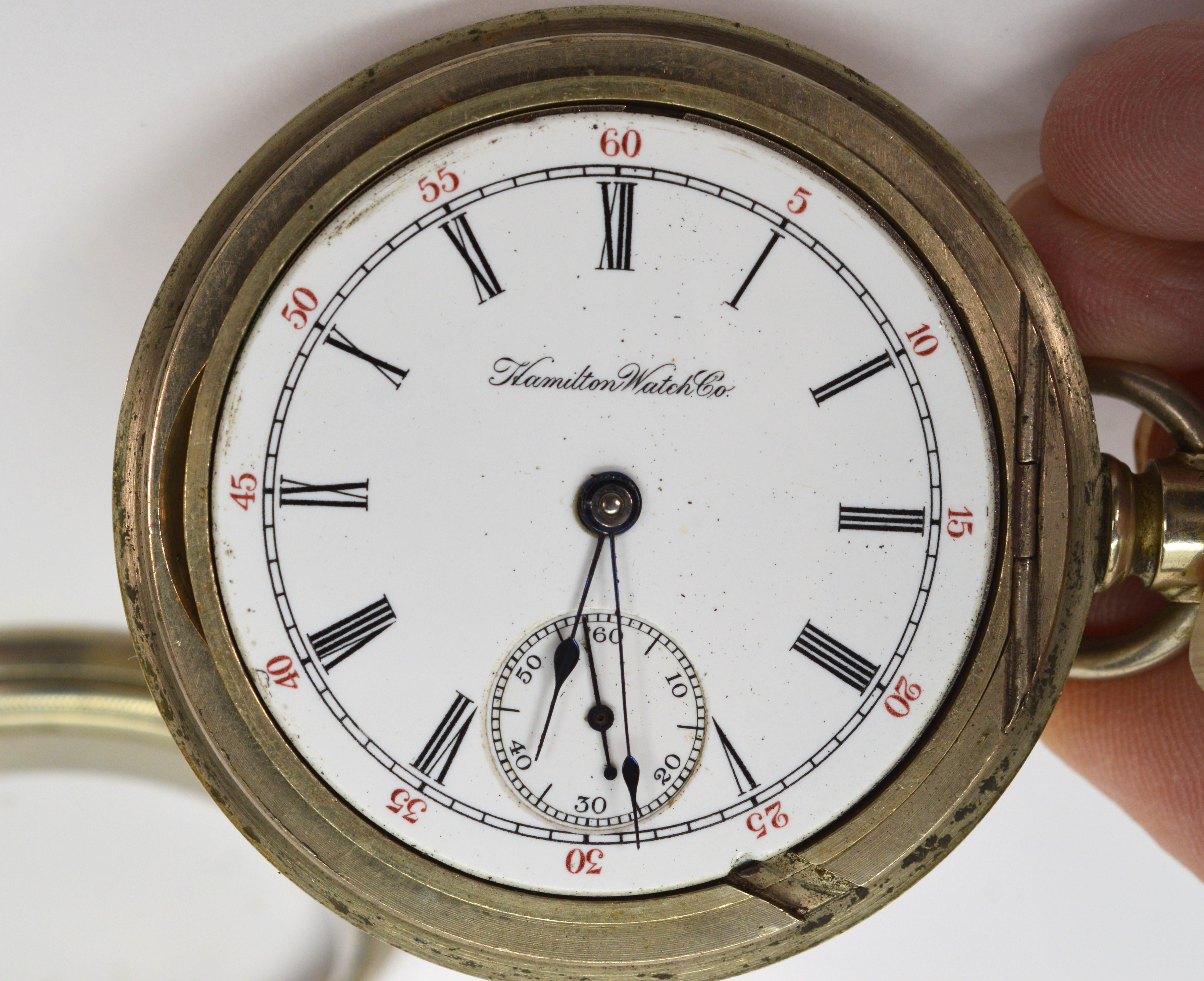 Montre de poche Hamilton 925 - Circa 1903 3