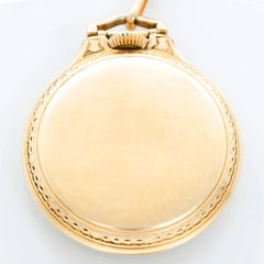 Hamilton 992B Railroad 14K Gold Filled Pocket Watch