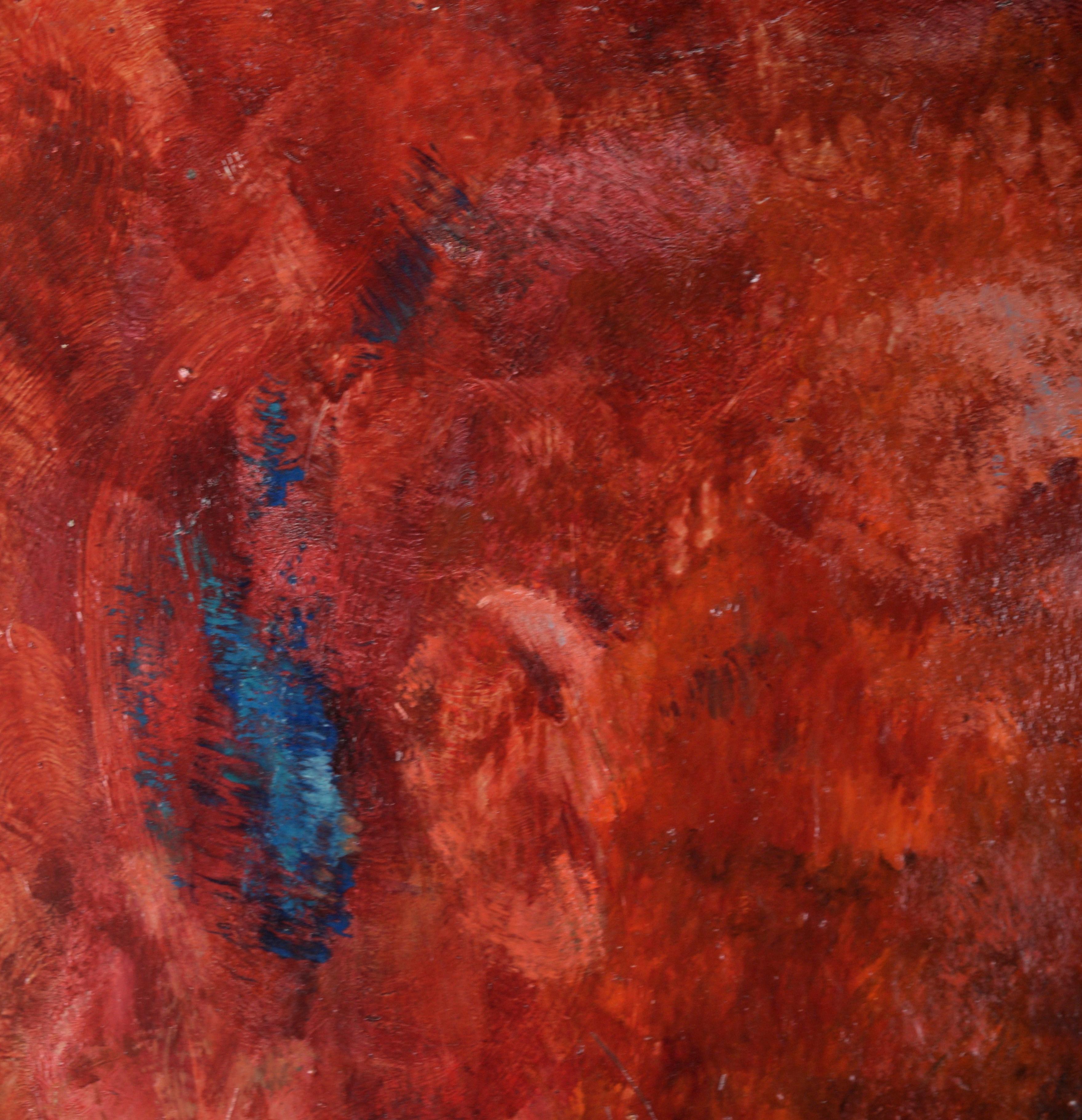 « The Visionary », huile sur toile expressionniste abstraite  en vente 3