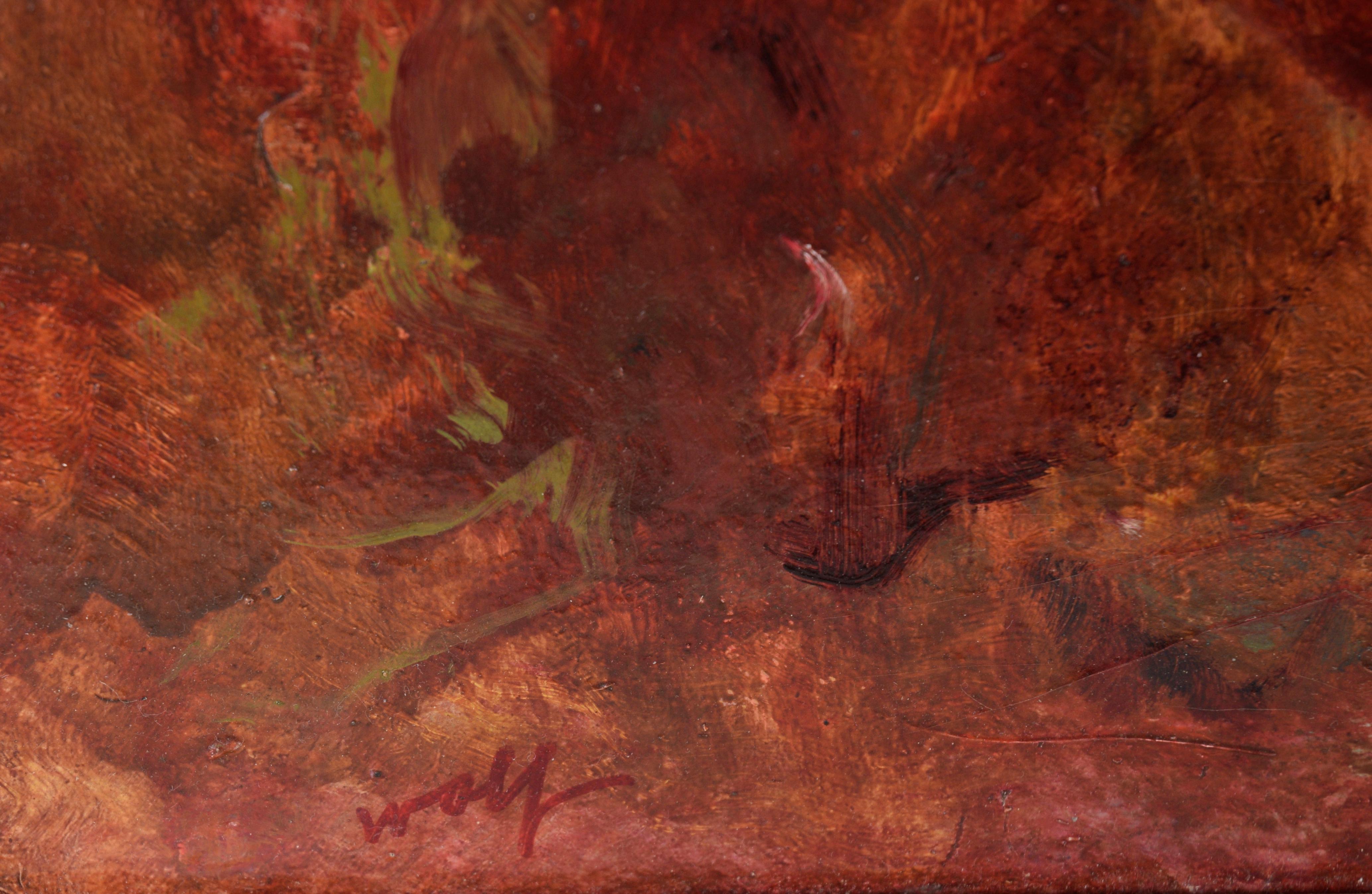 « The Visionary », huile sur toile expressionniste abstraite  en vente 4