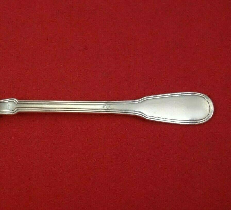 Sterling silver gumbo soup spoon, 7 1/2
