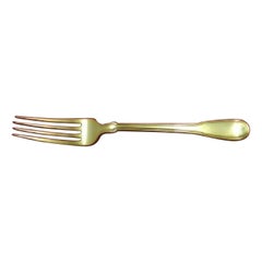 Hamilton aka Gramercy Vermeil by Tiffany Sterling Silver Regular Fork