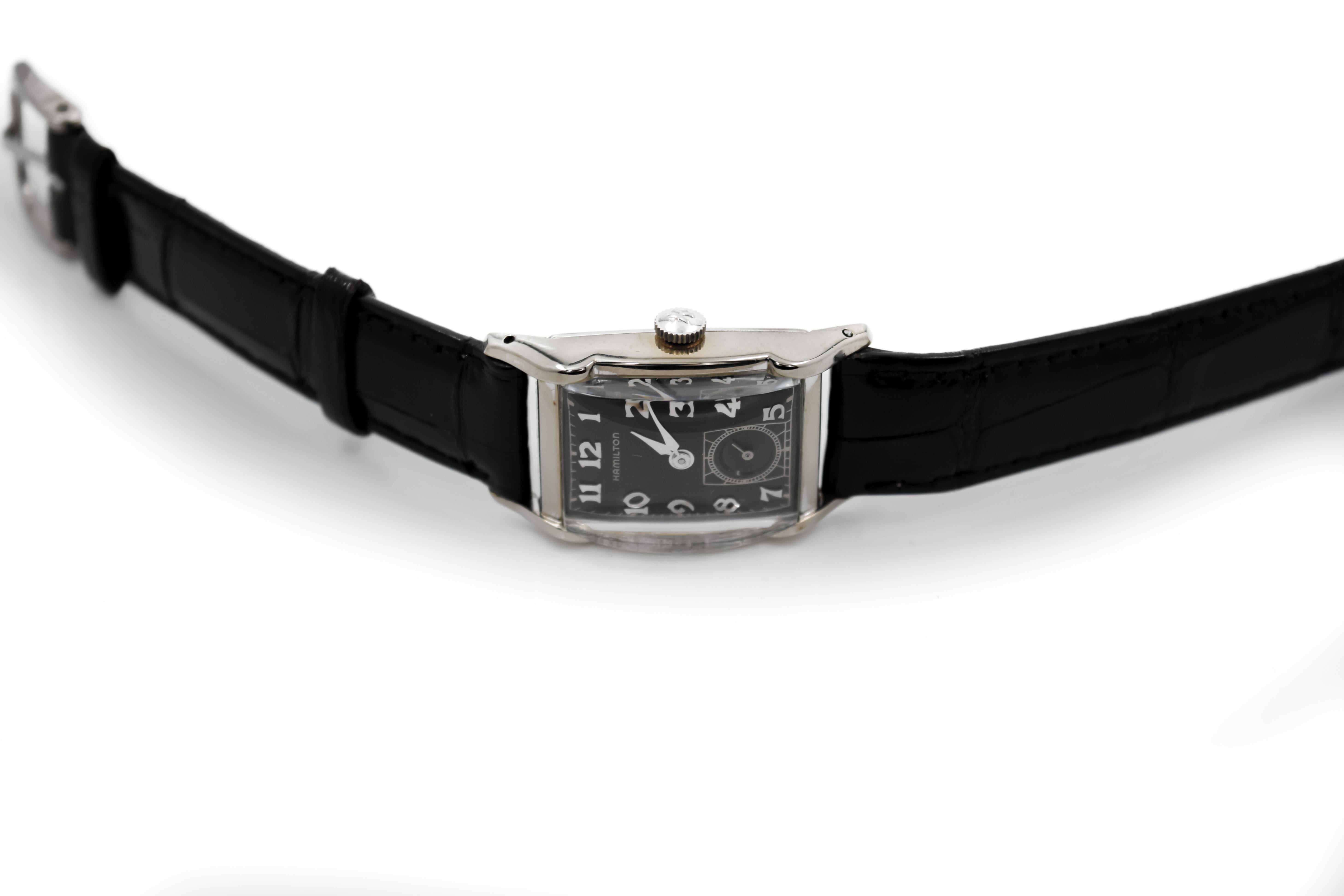 hamilton rectangular watch