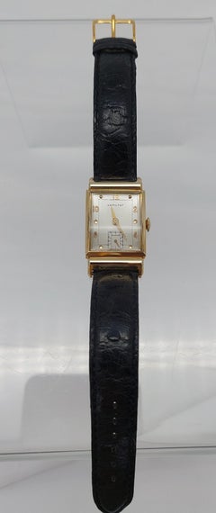 Hamilton “Barton” 14KT Mechanical Dress Watch