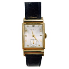 Hamilton “Barton” 14KT Mechanical Dress Watch