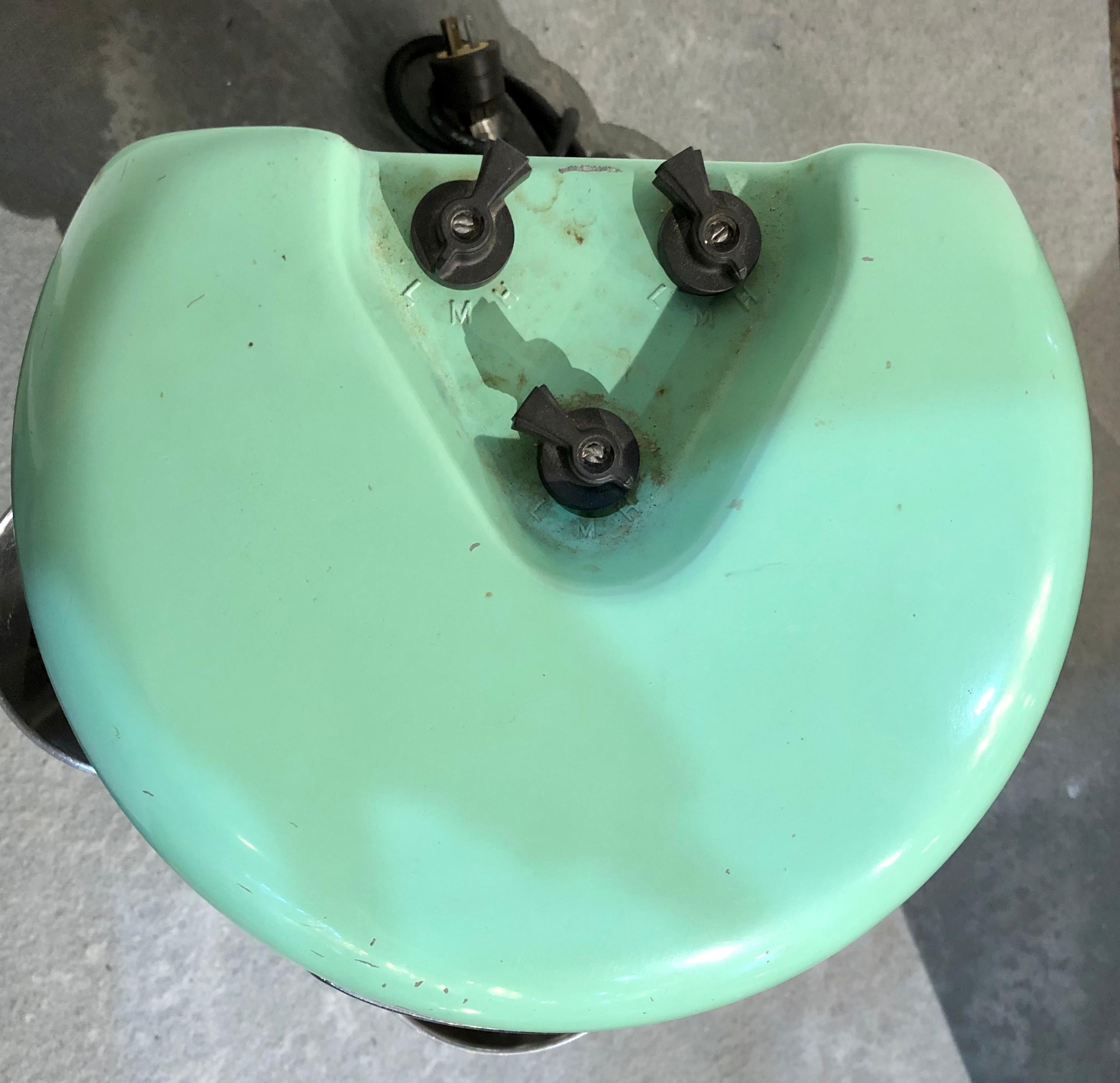 Mid-20th Century Hamilton Beach Milkshake Maker Vintage in Jadite Green