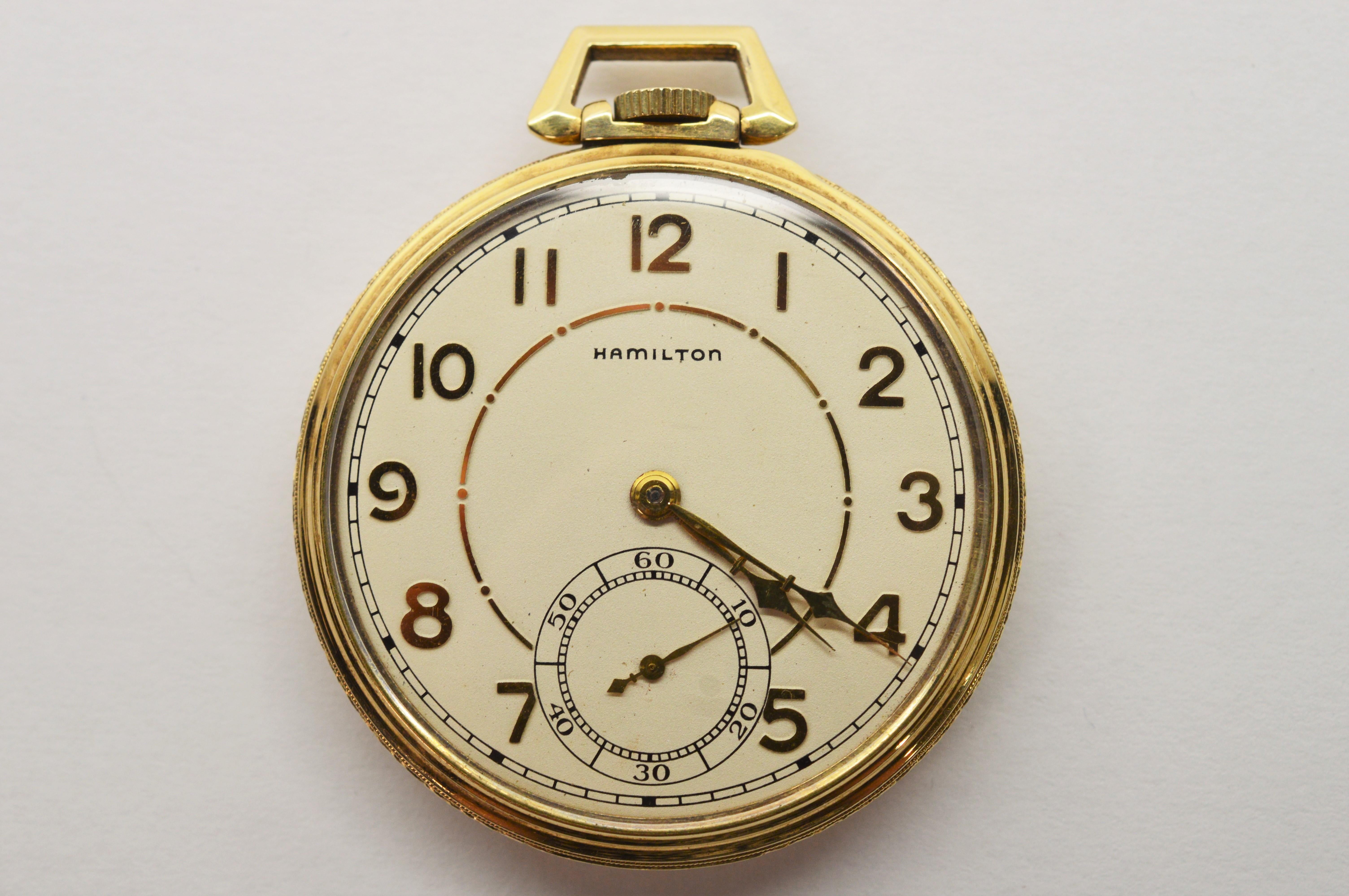 hamilton pocket watch