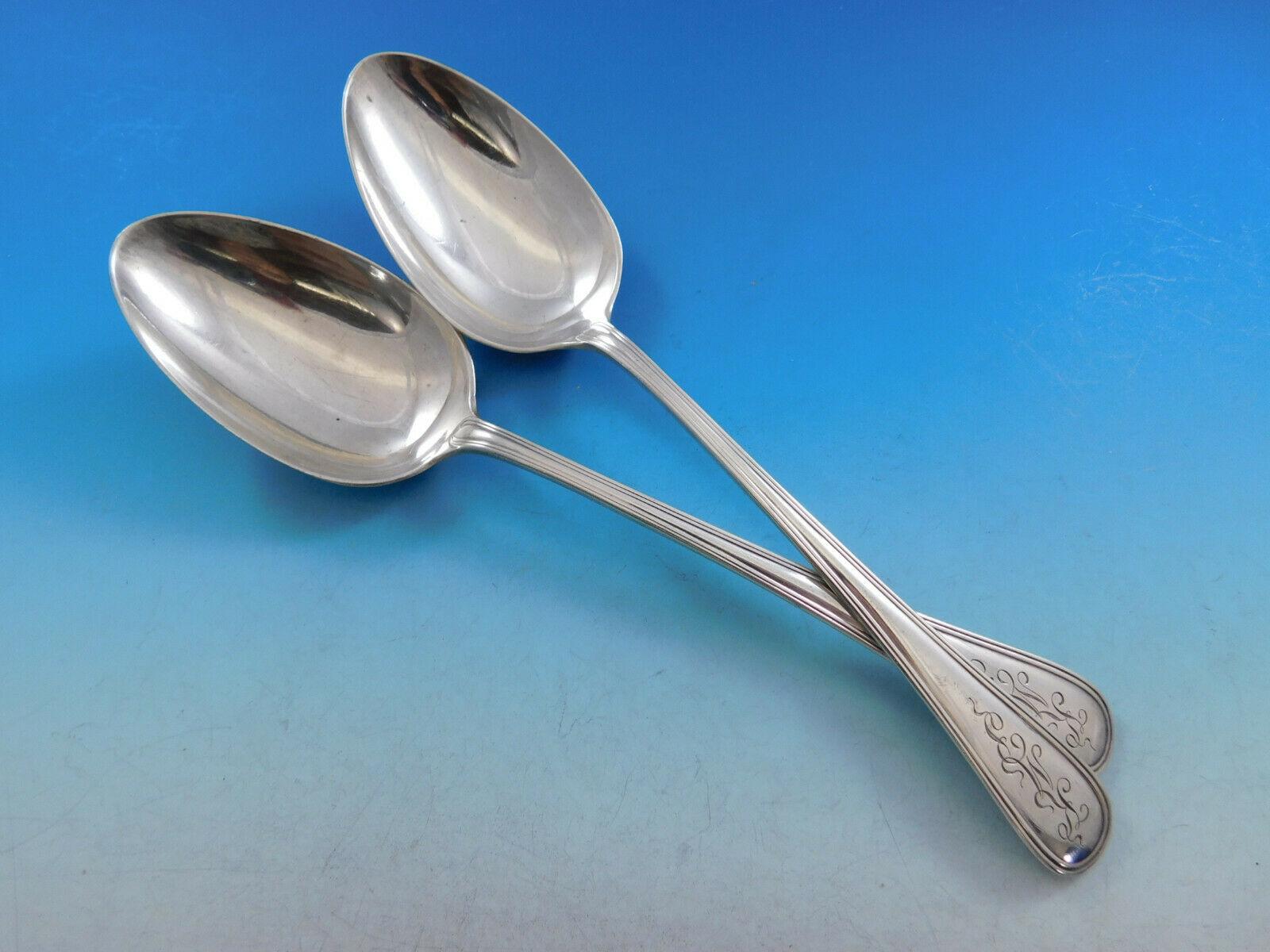 Hamilton by Gorham Set di posate in argento sterling per 8 persone Servizio di 63 pezzi per la cena in vendita 1