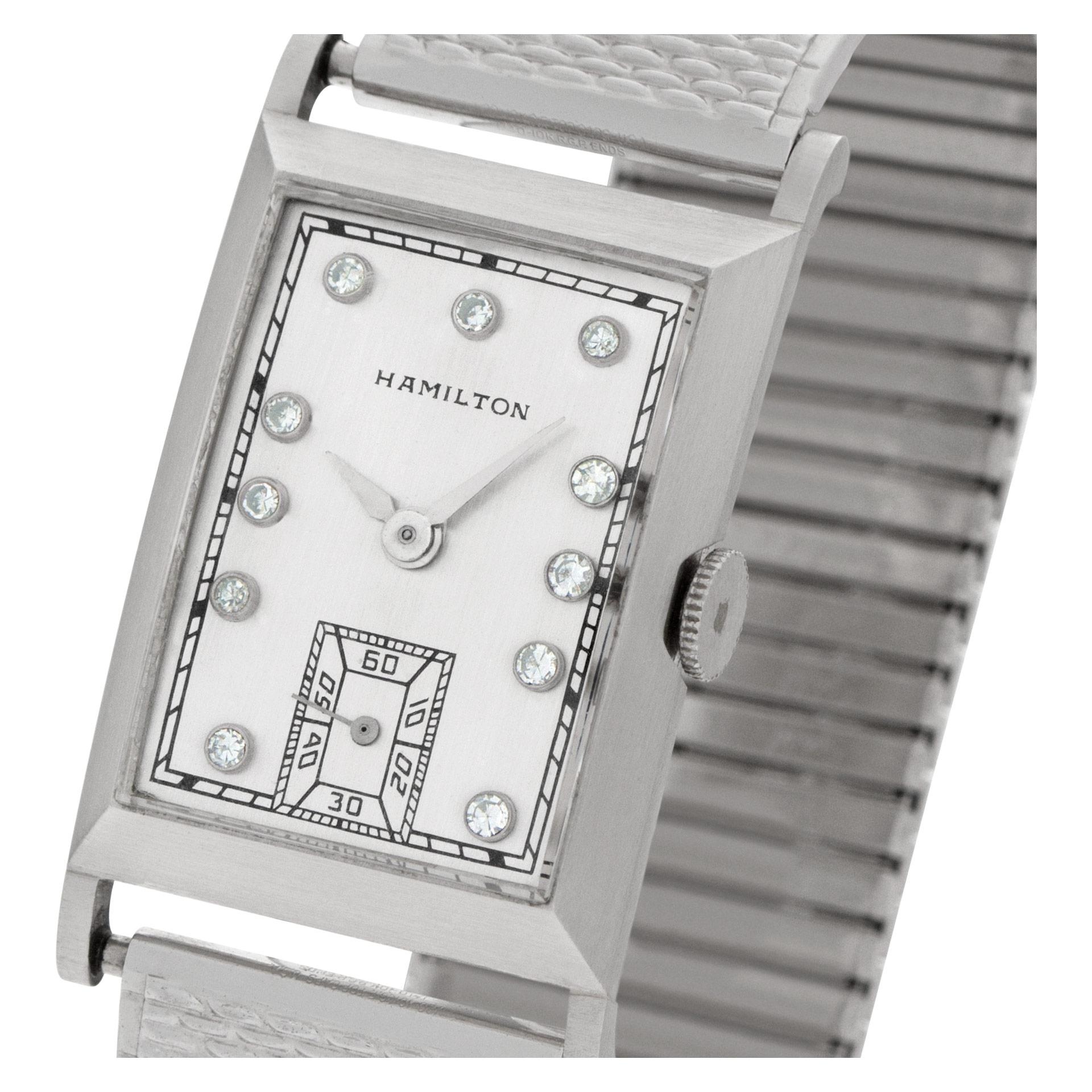 vintage platinum watch