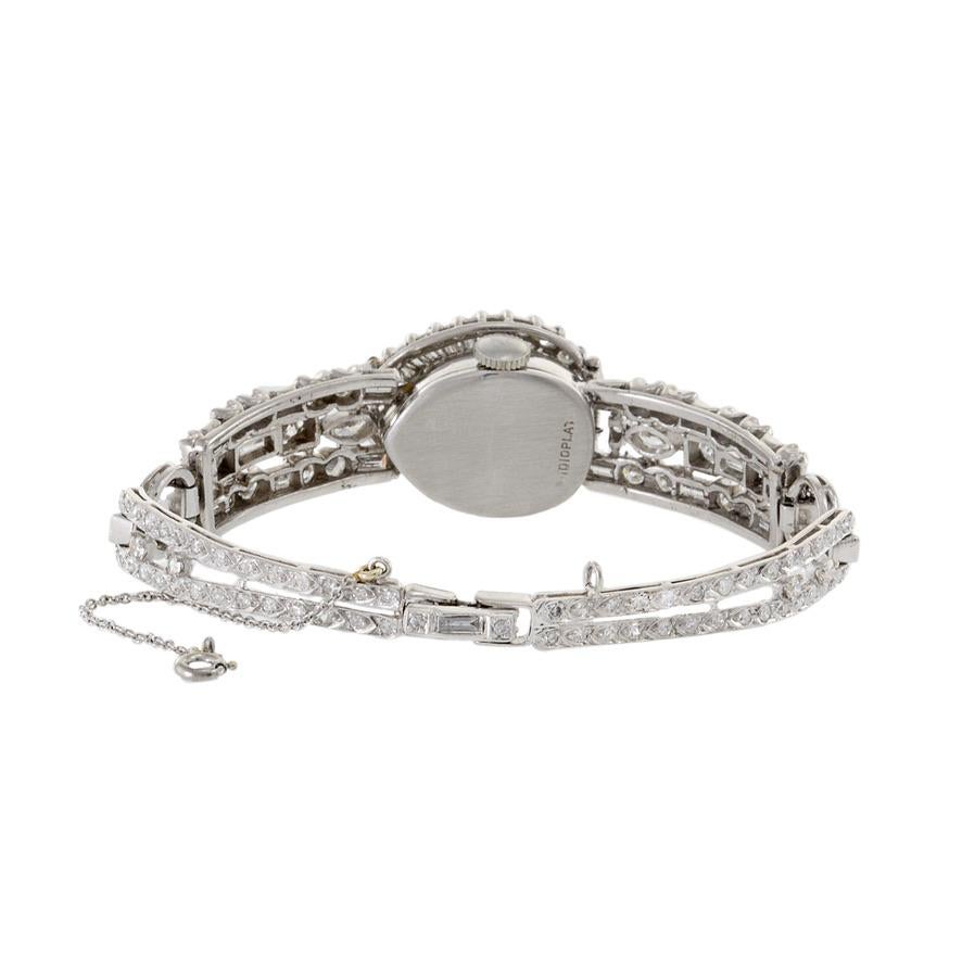 Hamilton Cocktail Watch Platinum and 7.25CT-TDW Diamonds 1
