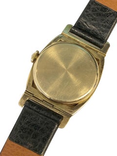 Hamilton Coronado 1930s Gold and Enamel Wristwatch