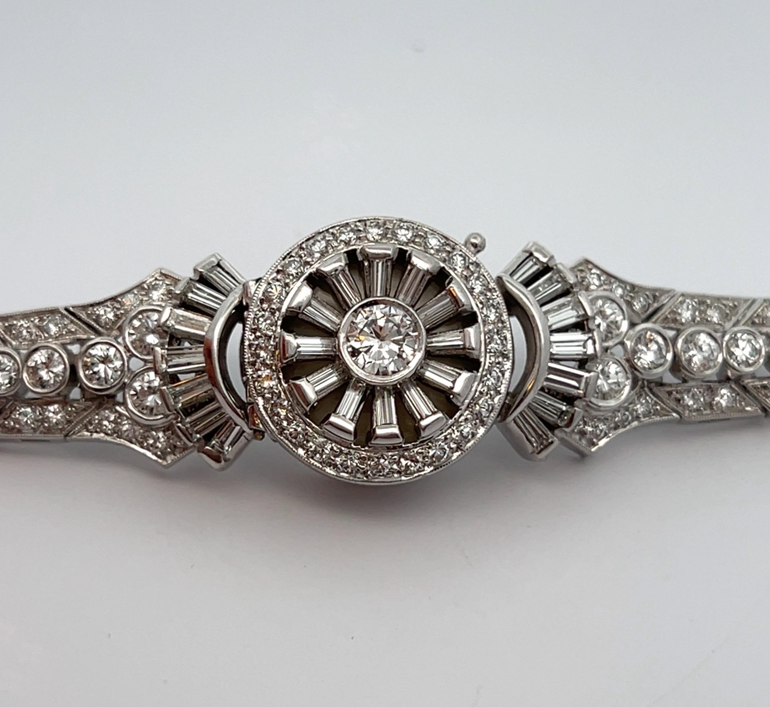 Women's Hamilton Diamond Hidden Watch For Sale