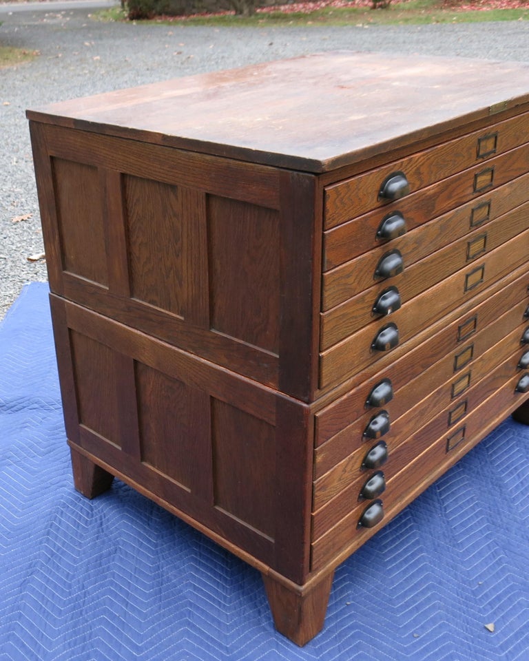 Hamilton Flat File Map Architects Industrial