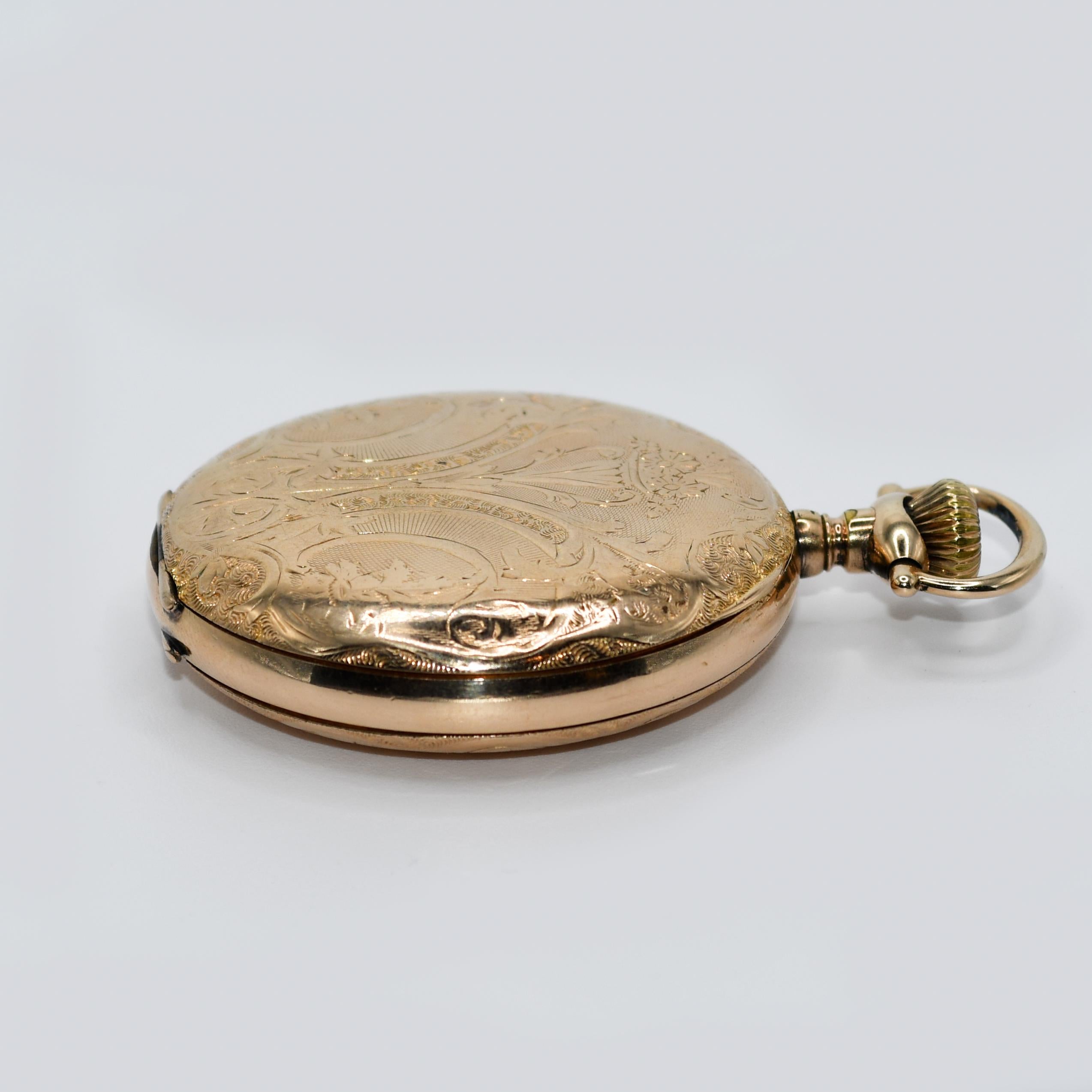 gold pocket watch