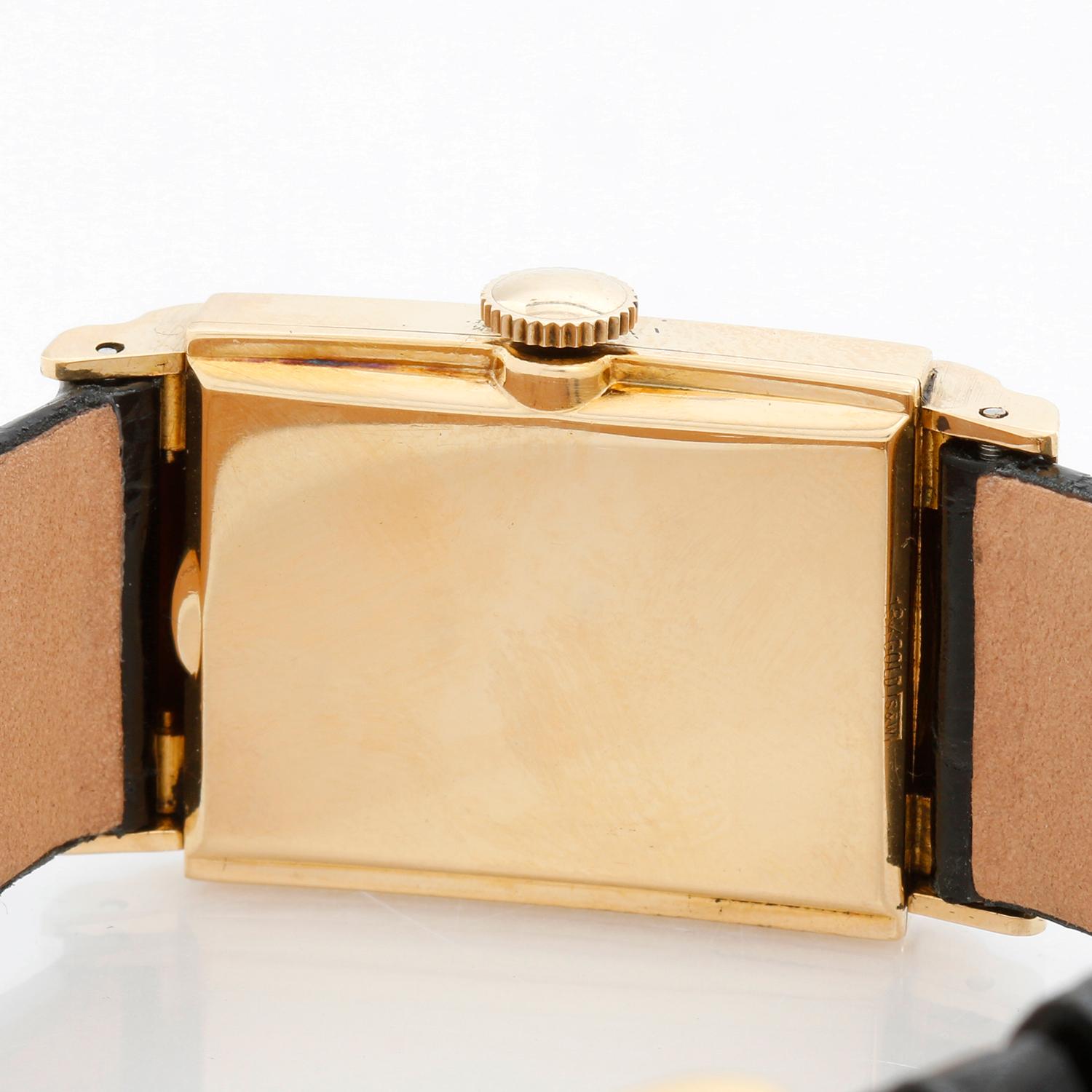 Hamilton Gordon 18 Karat Yellow Gold Watch In Excellent Condition In Dallas, TX