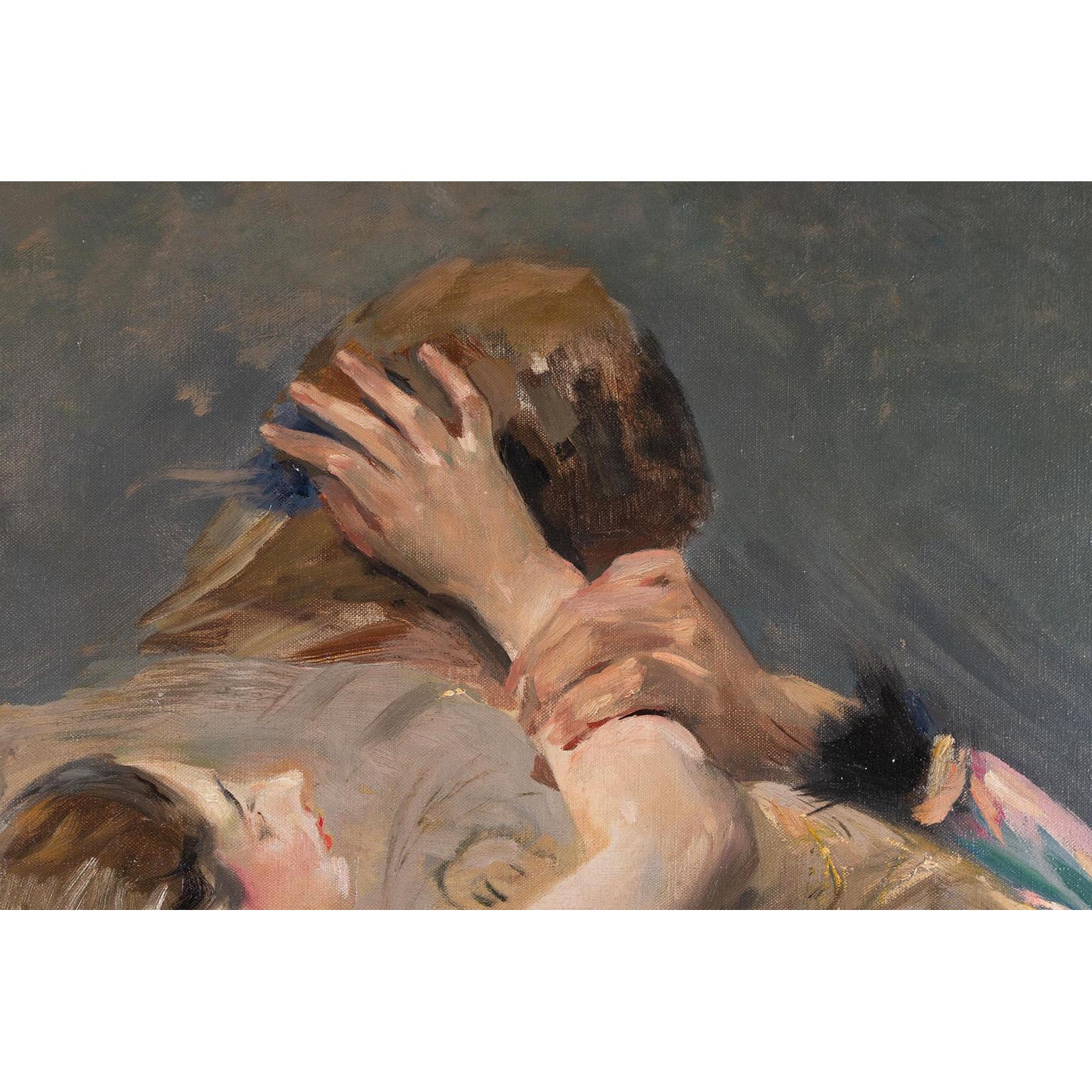 Hamilton Hamilton (American, 1847-1928) A large and impressive oil on canvas 