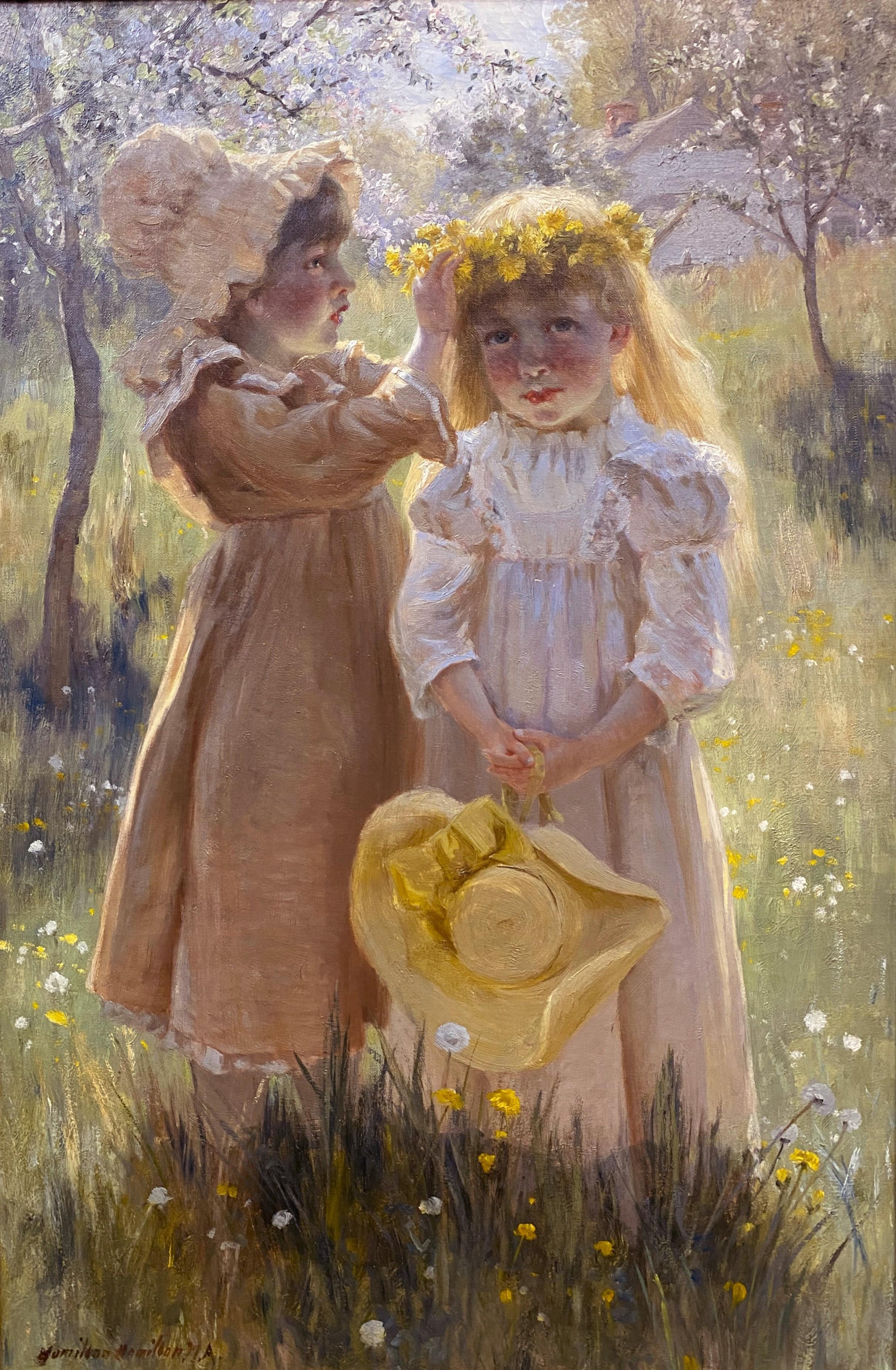 Deux filles - Painting de Hamilton Hamilton