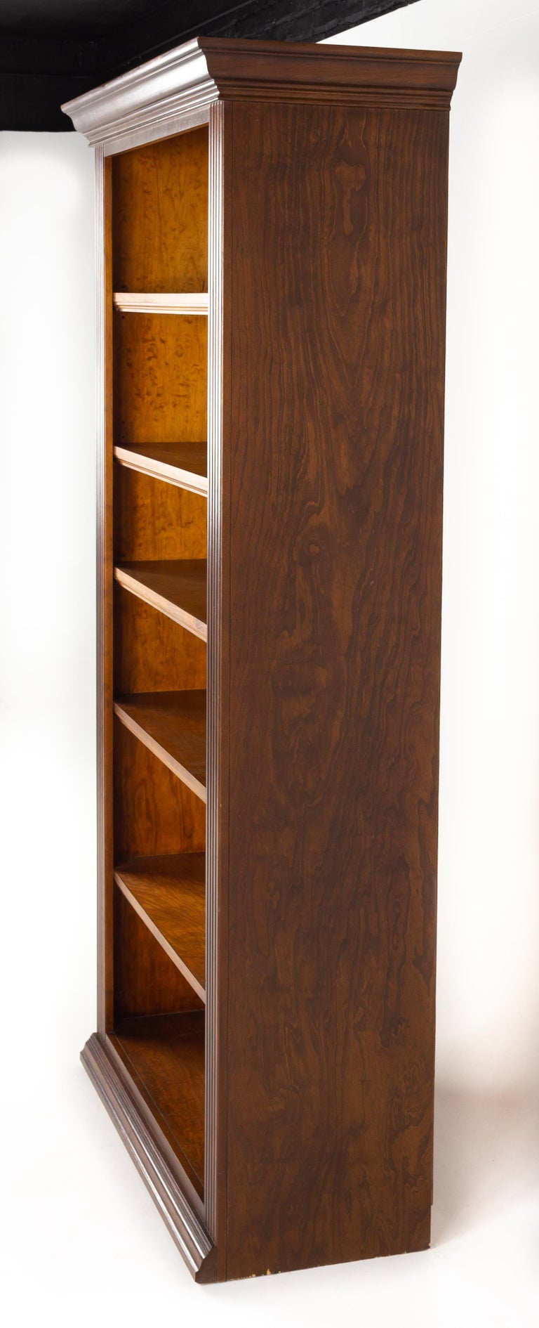 Hamilton Heritage Walnut Bookshelf at 1stDibs
