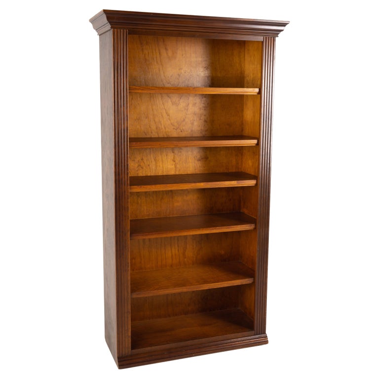 Hamilton Heritage Walnut Bookshelf at 1stDibs