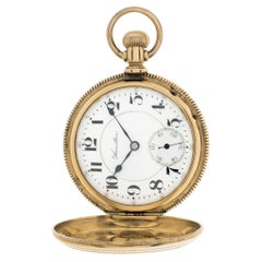 Used Hamilton Hunter 14k Yellow Gold Pocket Watch Ref 993