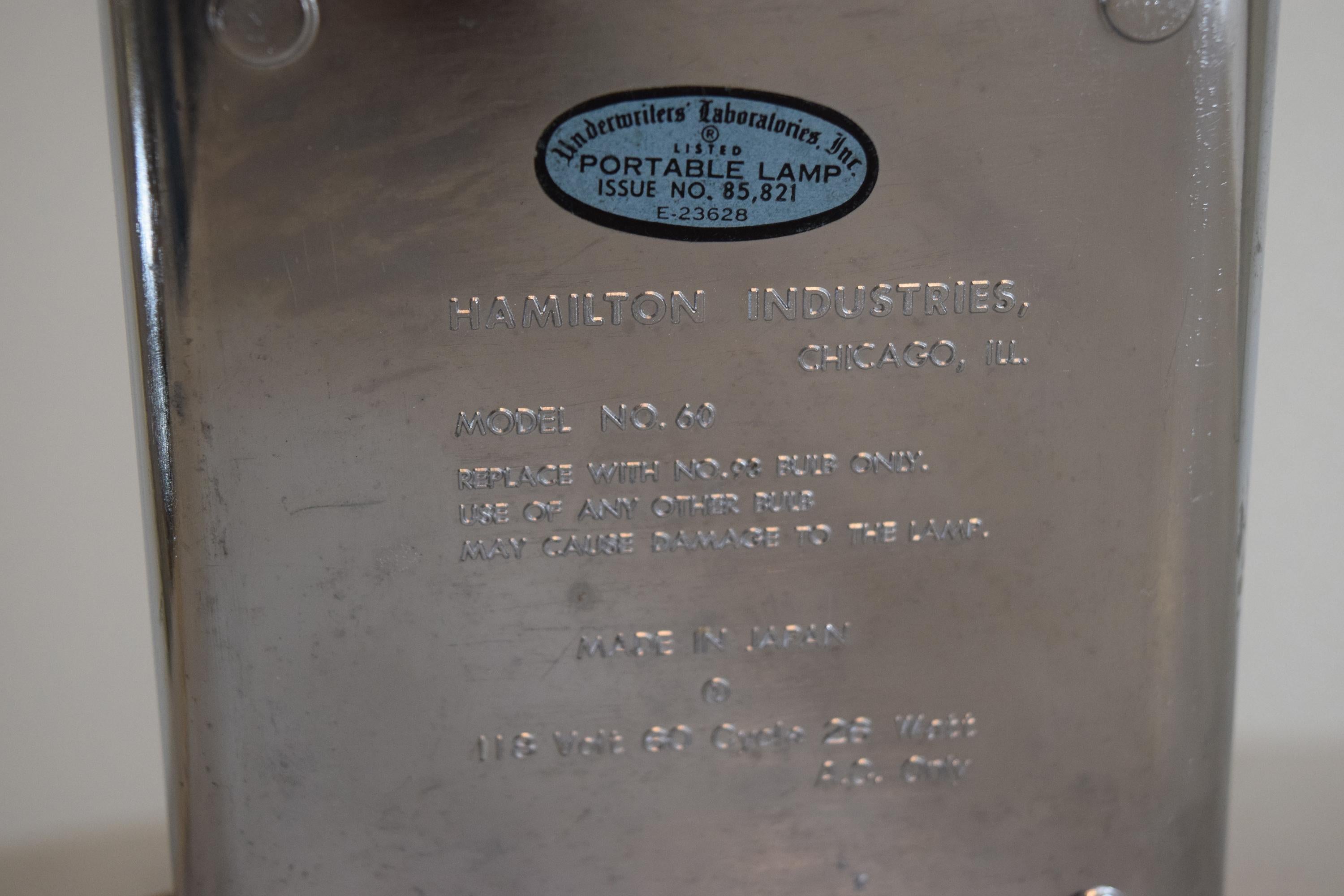 Japanese Hamilton Industries Rocket Desk Lamp