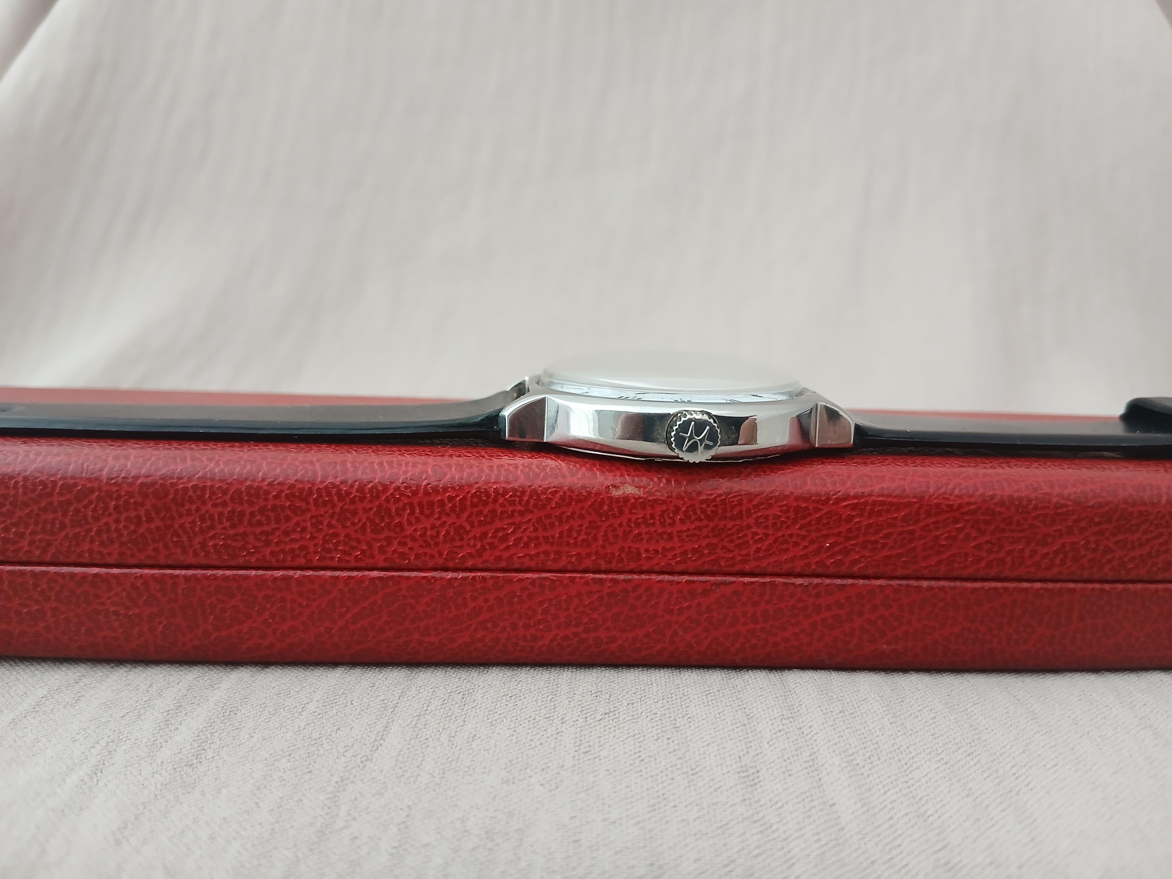 Hamilton Intra-Matic Automatik Herrenuhr Römisches Zifferblatt Datum Herrenuhr In Herkunft im Angebot 1