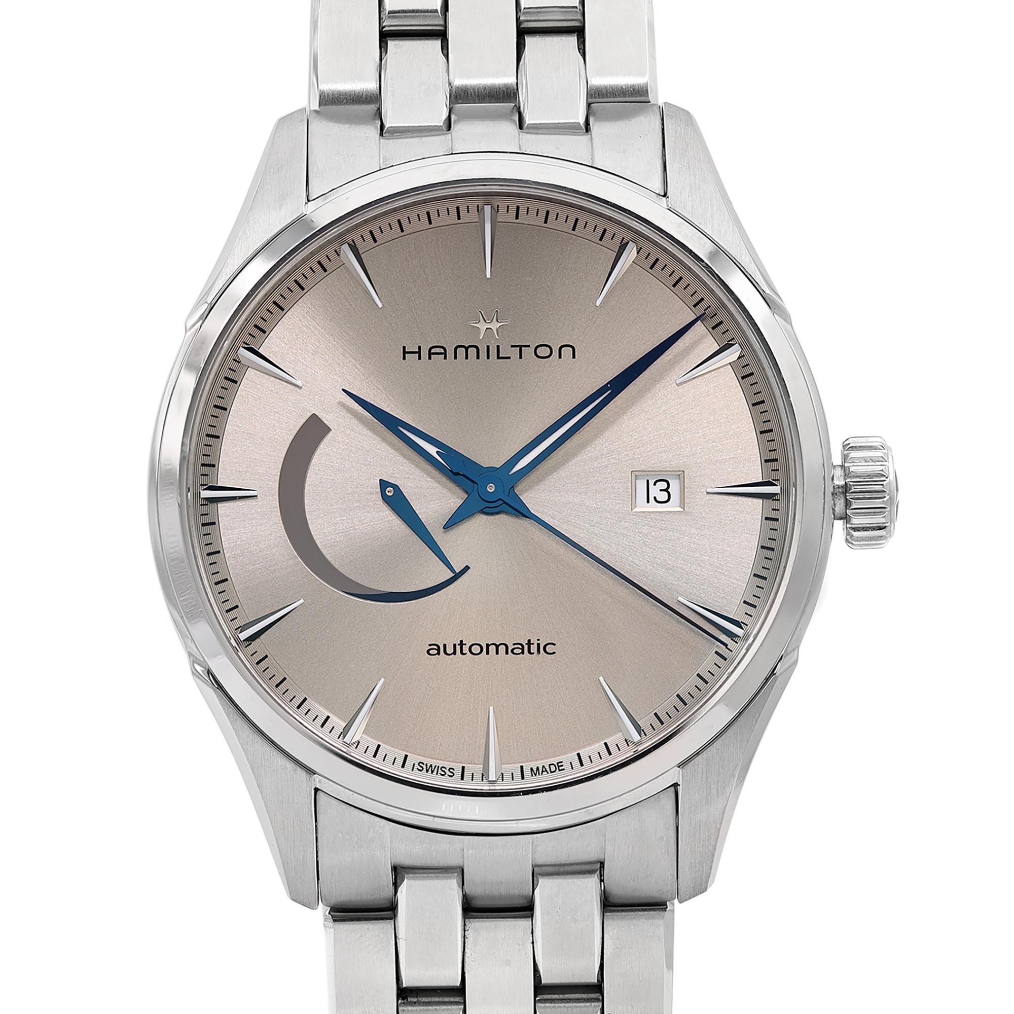 Pre-owned. Great Condition. No Original Box and Papers are Included. Comes with a Presentation Box and an Authenticity Card. Covered by a 1-year Chronostore Warranty.

Brand: Hamilton  Type: Wristwatch  Department: Men  Model Number: H32635122 