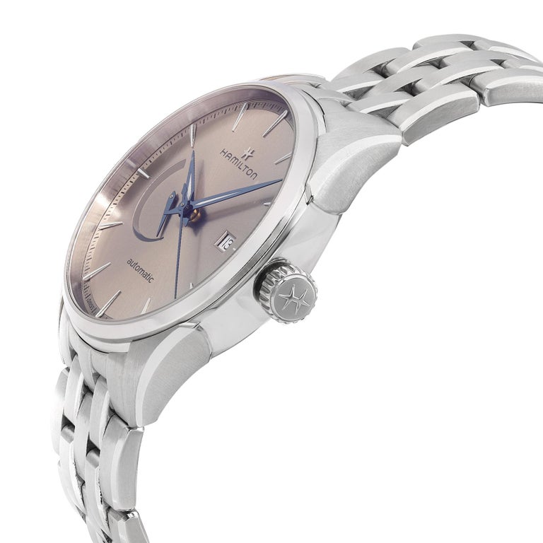 Hamilton Jazzmaster Stainless Steel Beige Dial Automatic Mens