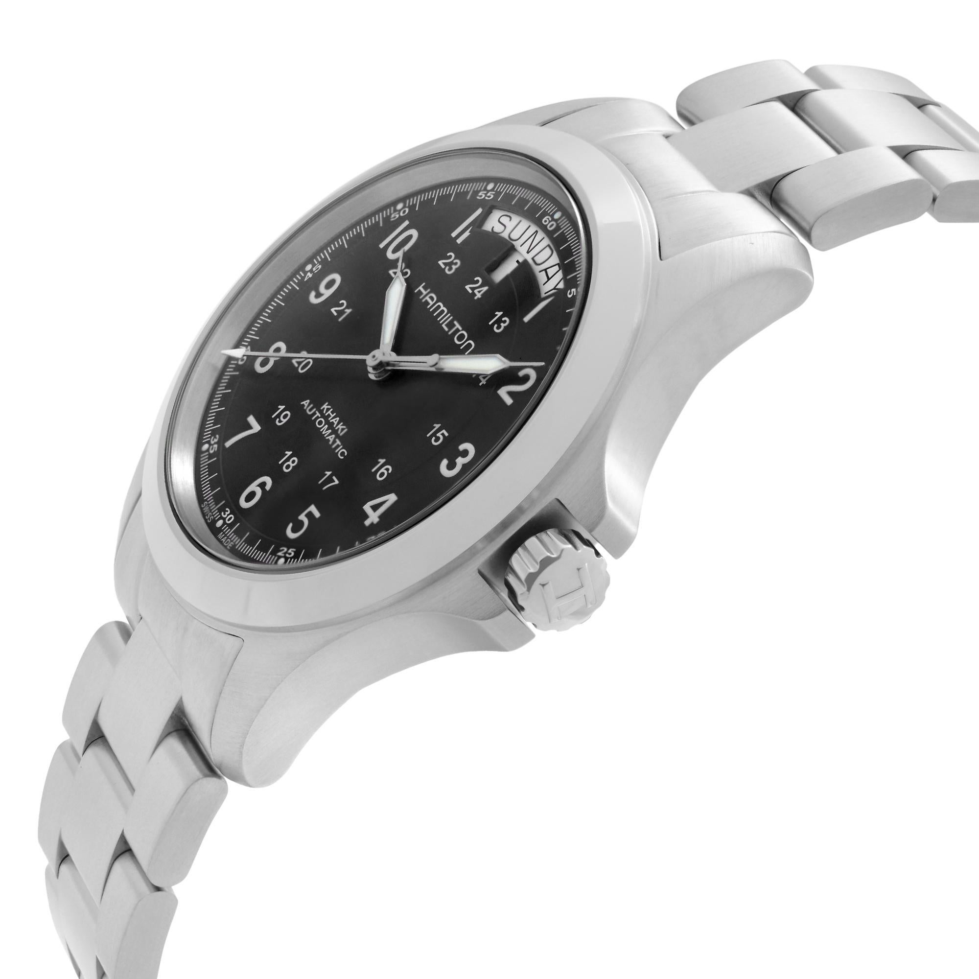 hamilton khaki king automatic watch - h64455133