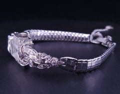 Reloj Hamilton de señora con diamantes 1,10 ct