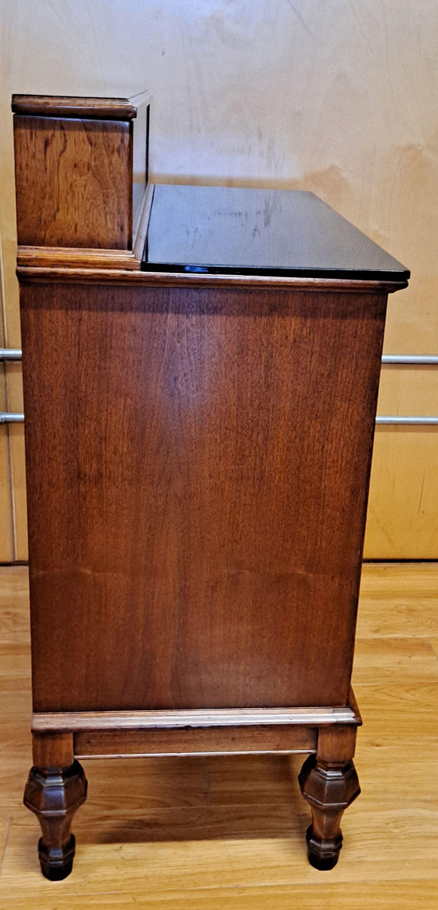 Hamilton MFG CO 1920 Walnut Physician Medical Cabinet 6