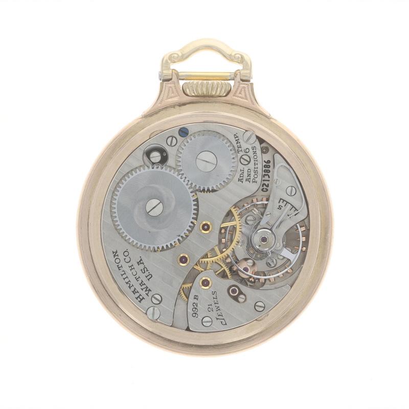 hamilton 992 pocket watch value