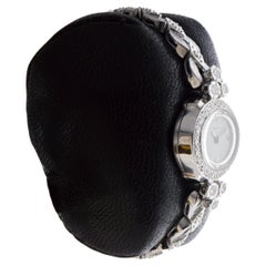 Hamilton Platinum & Diamond Ladies Art Deco Watch circa 1940's High Grade