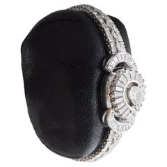 Hamilton Platinum Ladies Dress Watch circa 1950's