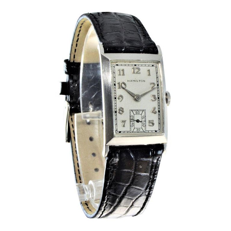 art deco tank watch