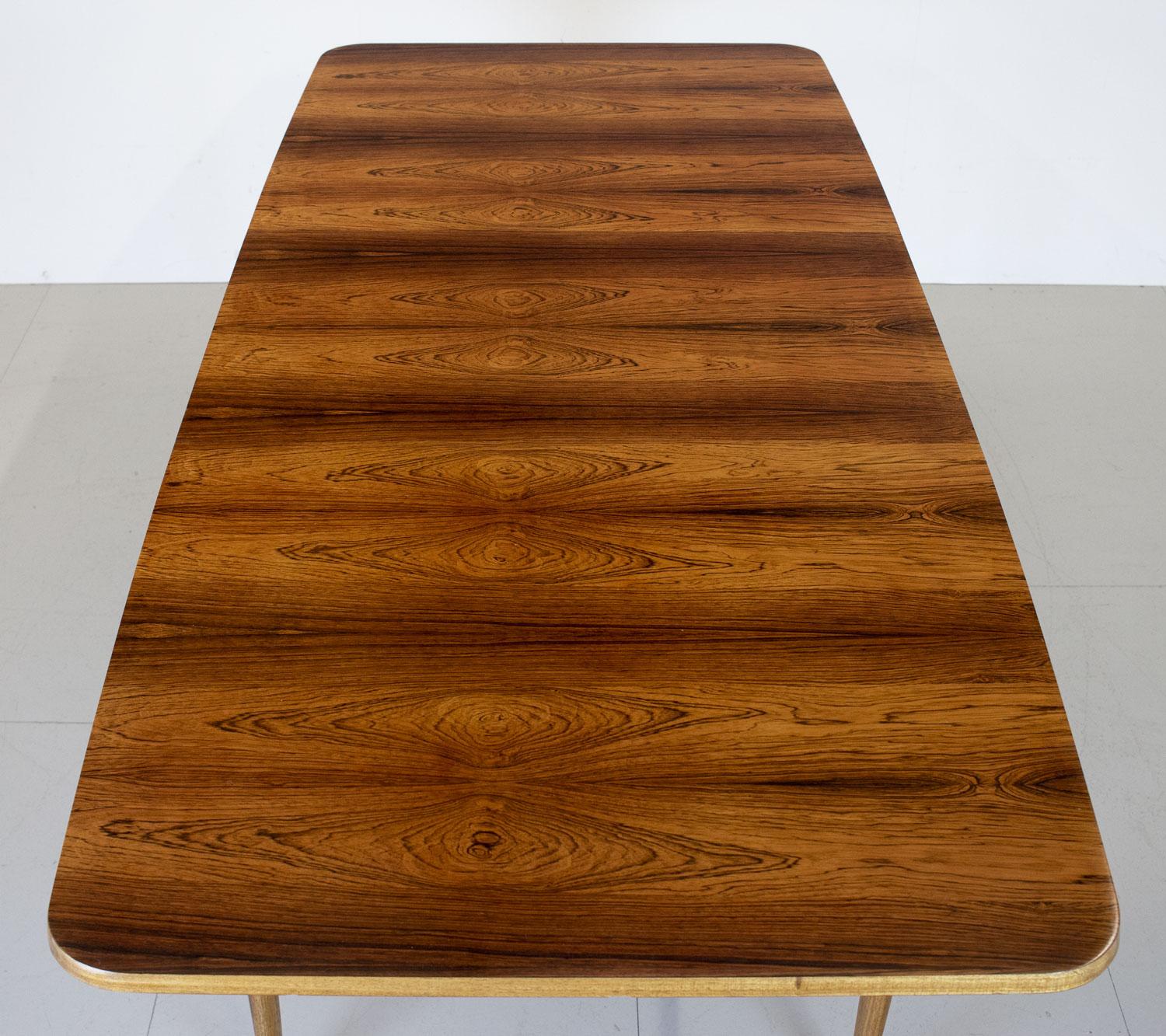 Mid-Century Modern Hamilton Rosewood Extending Dining Table by Robert Heritage for Archie Shine For Sale