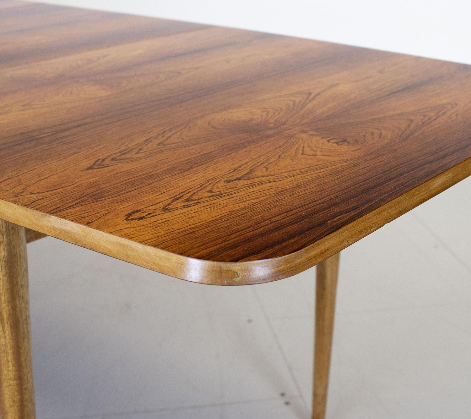 British Hamilton Rosewood Extending Dining Table by Robert Heritage for Archie Shine For Sale