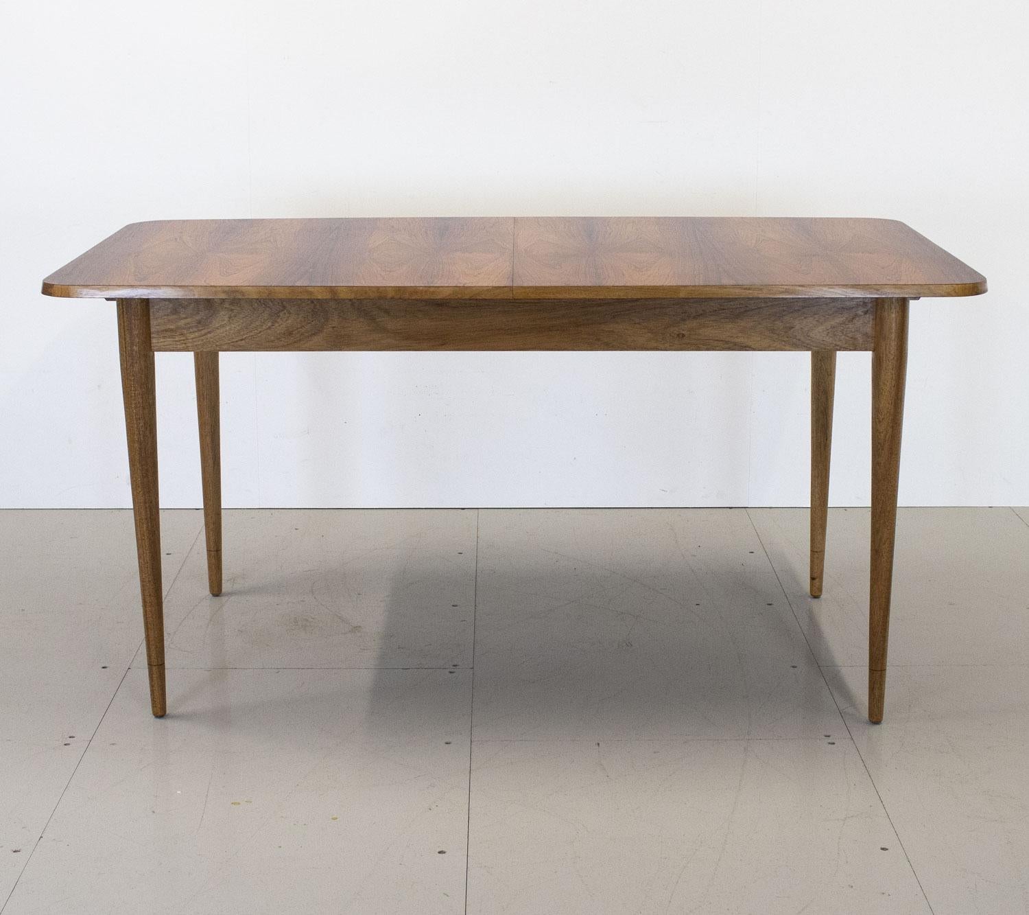 Hamilton Rosewood Extending Dining Table by Robert Heritage for Archie Shine For Sale 1