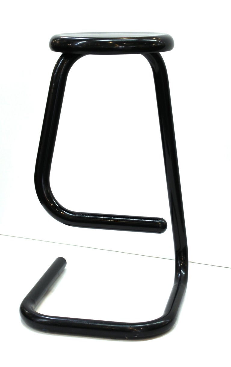 Hamilton and Salmon for Kinetics Modern 'K700' Black Bar Stools For ...