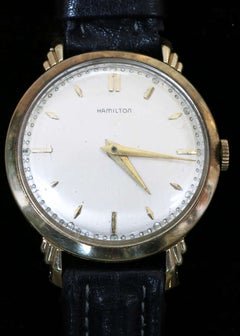 Hamilton "Sedgman" 14-Karat Gold Wristwatch