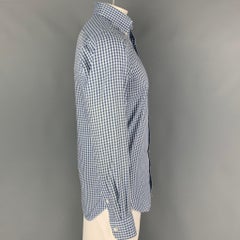HAMILTON, chemise à manches longues bleu et bleu clair