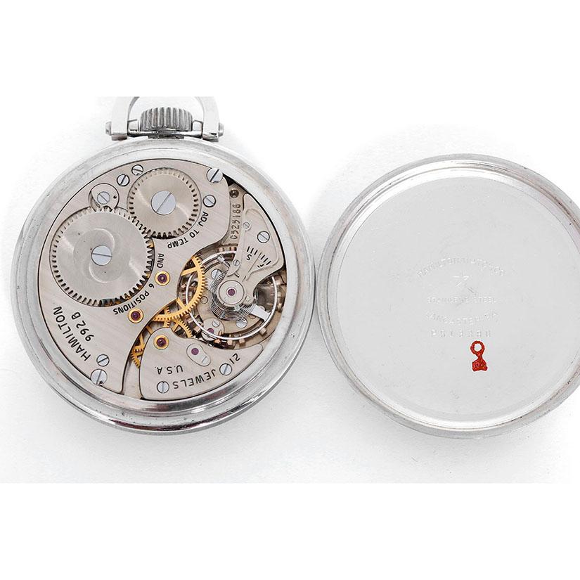 hamilton pocket watch railway special