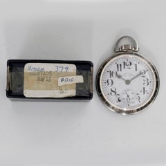 Hamilton Stainless Steel Railway Special Pocket Watch